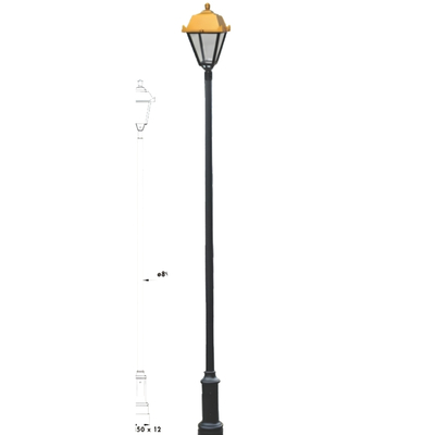 LI-8228-50050 Decorative Outdoor Pole Light